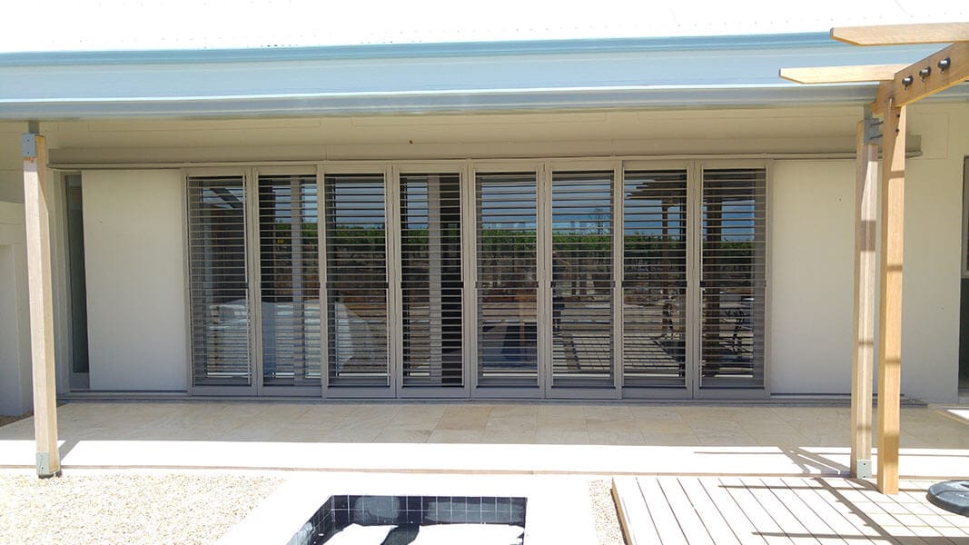 External Sliding Aluminium Shutters — project photo 5
